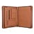 Import Fashion handcrafted custom leather file a4 a5 size leather folder with handle in nice design from China