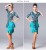 Fashionable Short Dance Skirt Girl Latin Ballroom Dancewear High Quality Training Dance Dress For Woman Dance Top