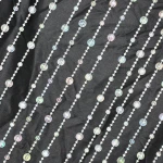 Fast delivery  home decor shiny clear  plastic room divider