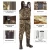Import FavorGear Chest Fishing Waders Hunting Bootfoot with Wading Belt Waterproof Nylon and PVC Cleated Wading Boots for Men from China