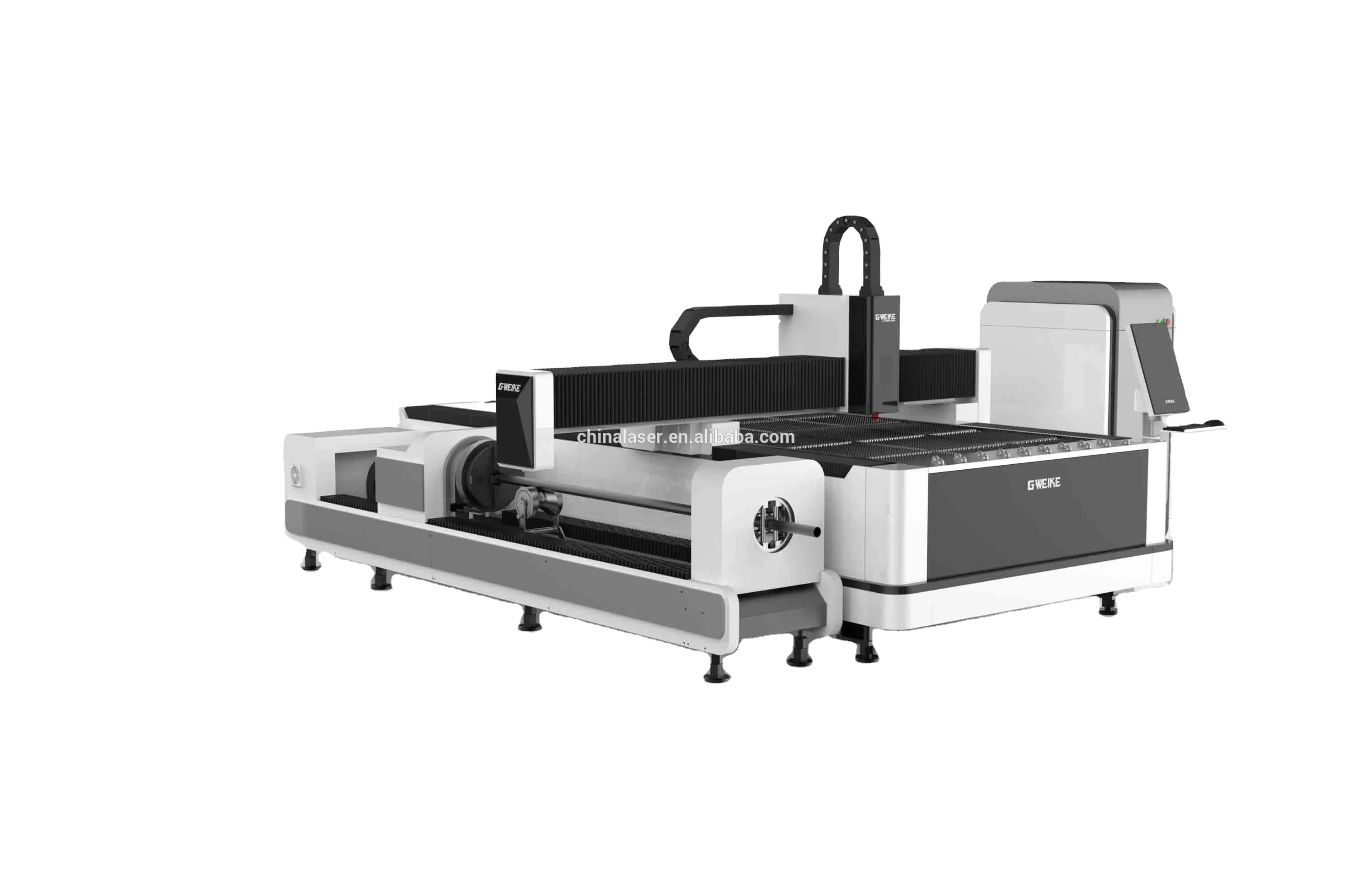 Fibre Laser Cutting Machine CNC Open Type Laser Stainless Steel Fiber Laser Cutting Machine For Tube