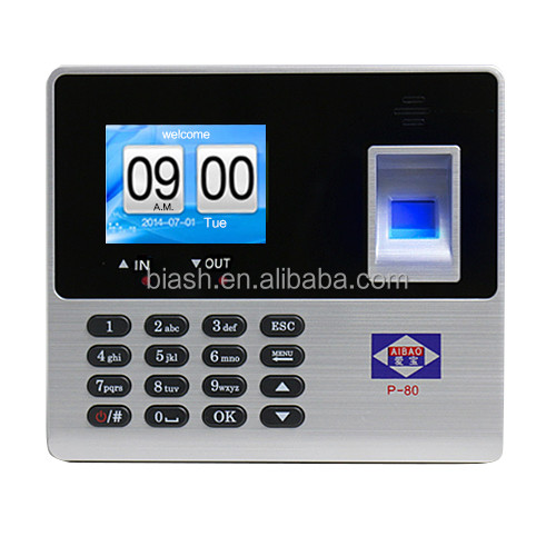 Handprint Testing Machine Buy Fingerprint Scanner Time Attendance Machine P-80 from Guangzhou ...