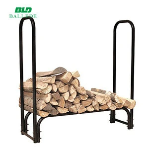 Fireplace sets iron firewood rack