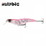 Fishing Lures Wholesale 100mm 13g Hard Shrimp Lure Minnow Bait Artificial Wobblers Sea Bass Fishing M1013