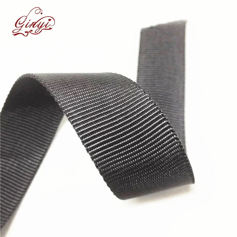 Flat Nylon Webbing Nylon Strap Tubular Webbing Tubular Belt Polyester / Nylon Woven 1-8cm Width Customizing