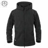 Fleece Outdoor Fashion Casual Men Coat Military Tactical Sport Leisure Men Hoodie Winter Jacket