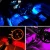 Import flexible car atmosphere lamps app sound control rgb mode colorful auto interior ambient light decorative lamp from China