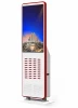Floor standing power bank rental power bank charging station with the function of advertising machine-20 slots