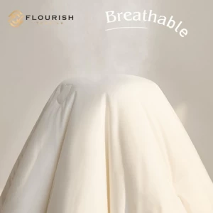 Flourish wholesale 20% soy fiber 80% microfiber filling 100% cotton cover quilt duvet comforter set soft quilts