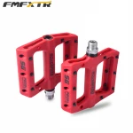 FMFXTR Ultra-light Mountain Bike Bicycle Pedal Nylon Fiber 4 Colors Big Foot Road Bike Bearing Pedals Bicycle Bike Parts