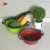Import Folding Silicone Colander Fruit Vegetable Washing Basket Strainer Collapsible Drainer With Handle from China