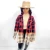Import Foma S390051  New arrivals 2020 casual long sleeve t-shirt plaid shirt women from China