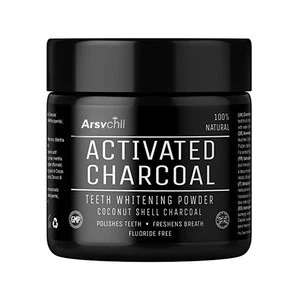 Food Grade Private Label Coconut Shell Teeth Whitening Activated Charcoal Powder