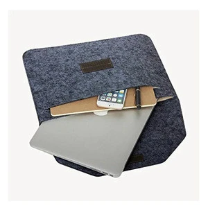 For iPad Pro 12.9" bag,Classic Felt Fabric Sleeve Storage Bag Soft Carrying Handbag Protective Case for iPad Pro 12.9 Inch