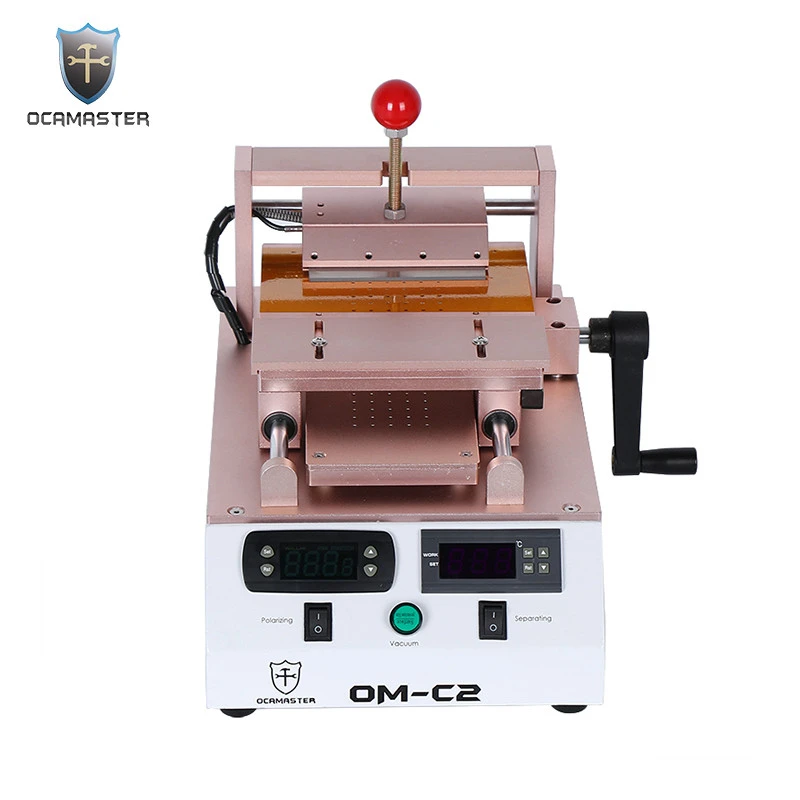 For Mobile Repairing OM-C2 Glass Separator And Polarizer Film Remover Machine 2 in 1 For LCD Mobile Screen Repairing