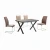 Import free sample cheap price hot sale MDF/wooden  Kitchen Table and Chairs Kitchen Furniture and Dining Room Table Set from China