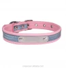 Free Sample Eco-friendly Leather Material Pet Products Accessories Cats Dogs Collar