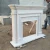 Import French Countryside Classic MDF Wood Vintage Fireplace from China