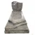 Import French Style Flat Tombstone sculpture monument pierre tombale Indian Granite Cemetery Headstone from China