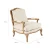 Import french style living room furniture antique wooden armchair from China