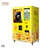 Freshly squeezed orange juice vending machine