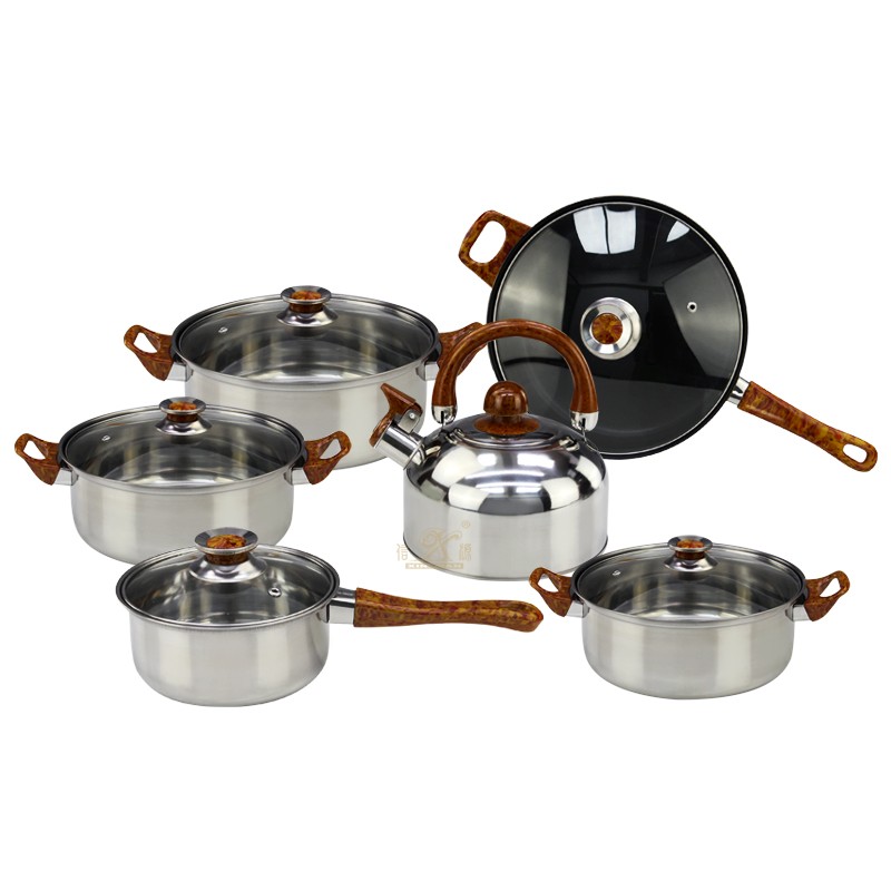FT-01720 Stainless steel  non stick cookware sets