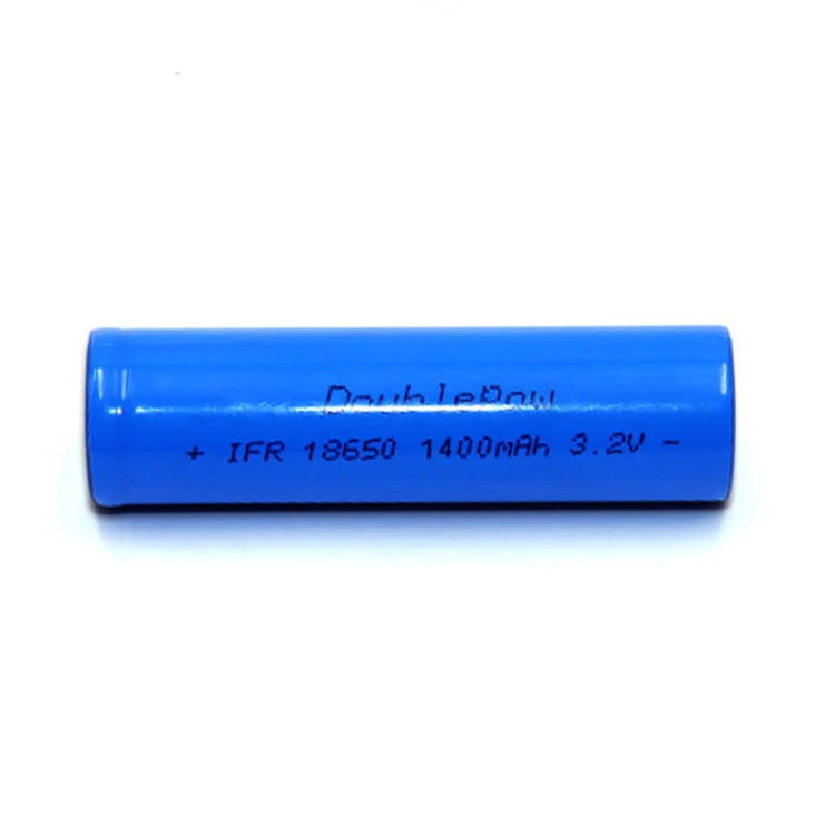 Full capacity 3.2V 1400mAh LiFePO4 cell ifr 18650 rechargeable battery for Laser Pointer