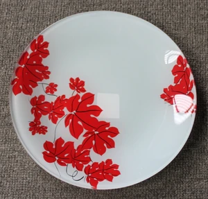 full color decal tempered glass tableware