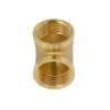 FUSAN Customizable Logo Female Copper Forged Pipe Fitting Elbow Tee Brass Elbow Plumbing