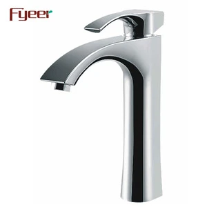 Fyeer Bibcock Spout Single Handle Bathroom Basin Faucet
