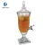 Import Gallon Glass beverage drink dispenser 4.5L water juice dispenser with tap from China