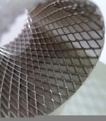 Galvanized steel diamond expanded metal mesh panel plate / Aluminium expanded foil filter nets mesh