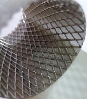 Galvanized steel diamond expanded metal mesh panel plate / Aluminium expanded foil filter nets mesh