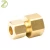 Import Garden Hose Connectors Aluminum Pipe Stainless Steel Fittings Tube Male Brass Water Brass Knurling Connector from China