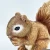 Import Garden resin animals Squirrel garden decoration sculpture from China