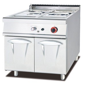 Gas Lava Rock Grill With Cabinet For Hotel &amp; Restaurant Kitchen Equipment