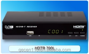 Gecen Digital Set-top-box/dvb-t satellite TV receiver/HDTR700L