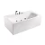 Import Germany Popular Acrylic rectangular sharp shower freestanding or built-in massage bathtubs and whirlpool CE approved from China