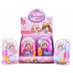 Girls Toys Suitcase with Candy  miniature kitchen pretend role play trolley case set world kids toy kids pretend play toys