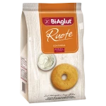 Gluten Free Wheel Shaped Biscuits With Whipped Cream Biaglut