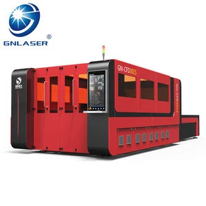 GNLASER 2019 Metal Sheet Fiber Laser Cutting Machine with heat treatment