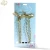 Import Gold and silver round floral elastic stretch loop ribbon for gifts decoration from China