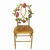 Import Gold Tiffany Chiavari Chair Phoenix Chair With Artificial Flower Used for Event Wedding Banquet Rental Party from China