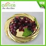golden printed turkish serving tray/stainless steel serving tray /dry fruit plate