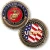 Import Good Metal crafts high quality custom logo gold metal military challenge coin from China