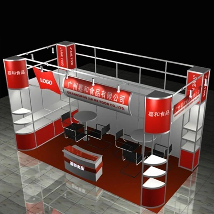 Good Model Exhibition Stands Aluminum Extrusion Materials trade show display booth of Guanzhou fair
