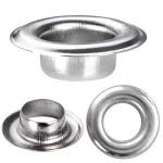 Good Price 6mm 8mm Stainless Steel Eyelet 10mm Nickel Plated Button Hole DIY 5.5mm Metal Grommet for Shoes Advertising Canvas
