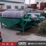 Good Price Iron Ore Drum Magnetic Separator for Titanium Beneficiation Plant Norway