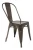 Import Good quality Classic design industrial style metal dining chair from China