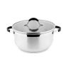 good quality stainless steel casserole with induction bottom